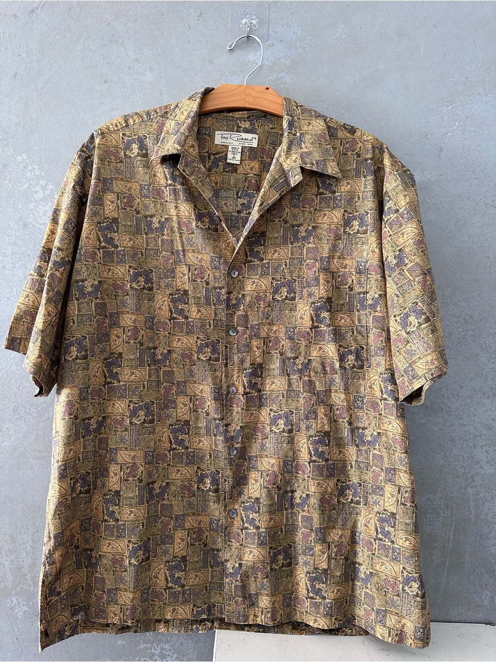Vintage Tori Richard Honolulu shirt large